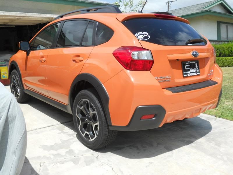 Installed factory Splash Guards to my XV Limited......VERY easy